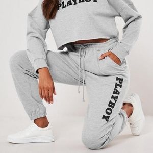 Playboy x missguided joggers